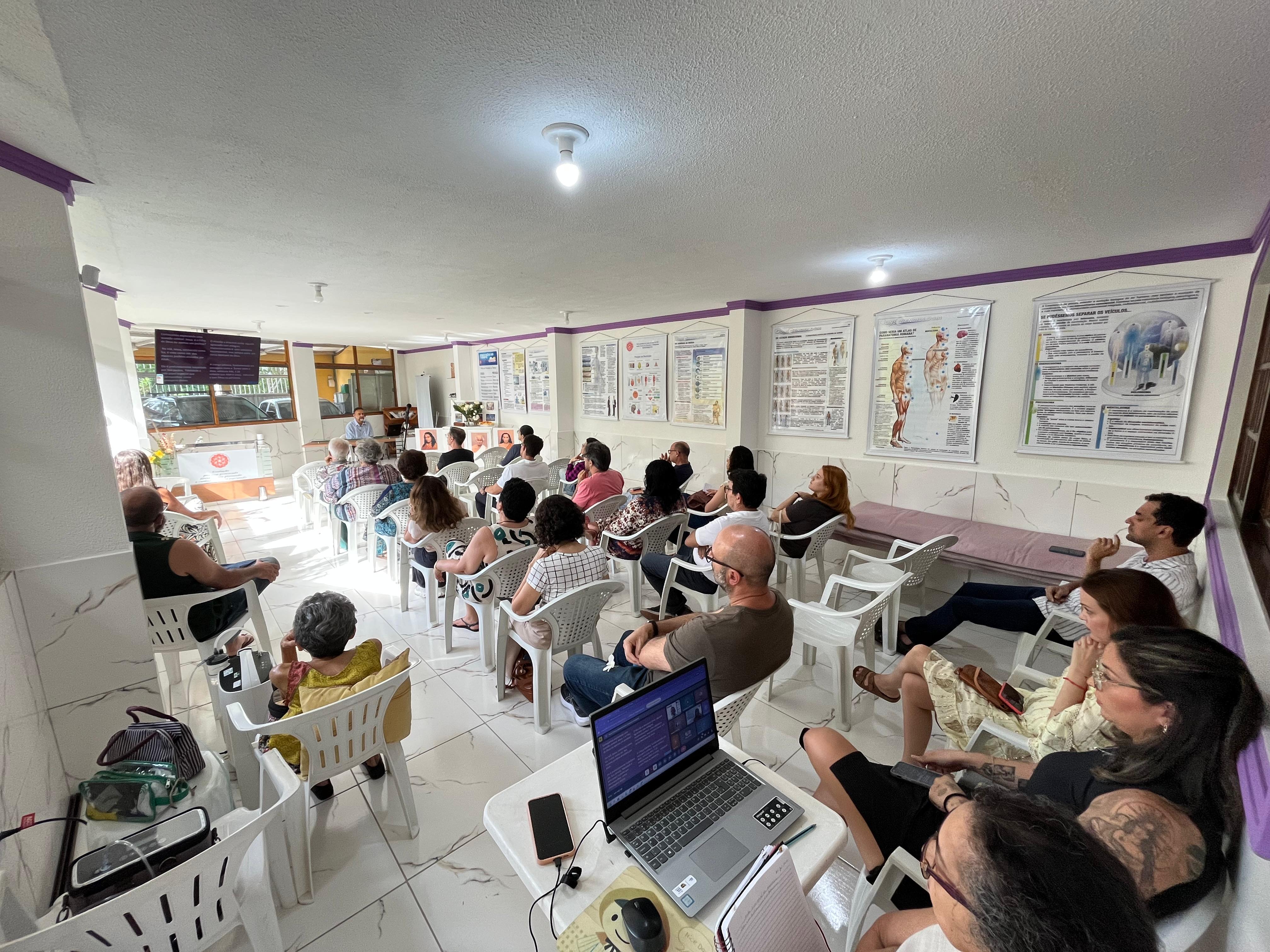 Sala para treinamentos e palestras no CEPP-JP