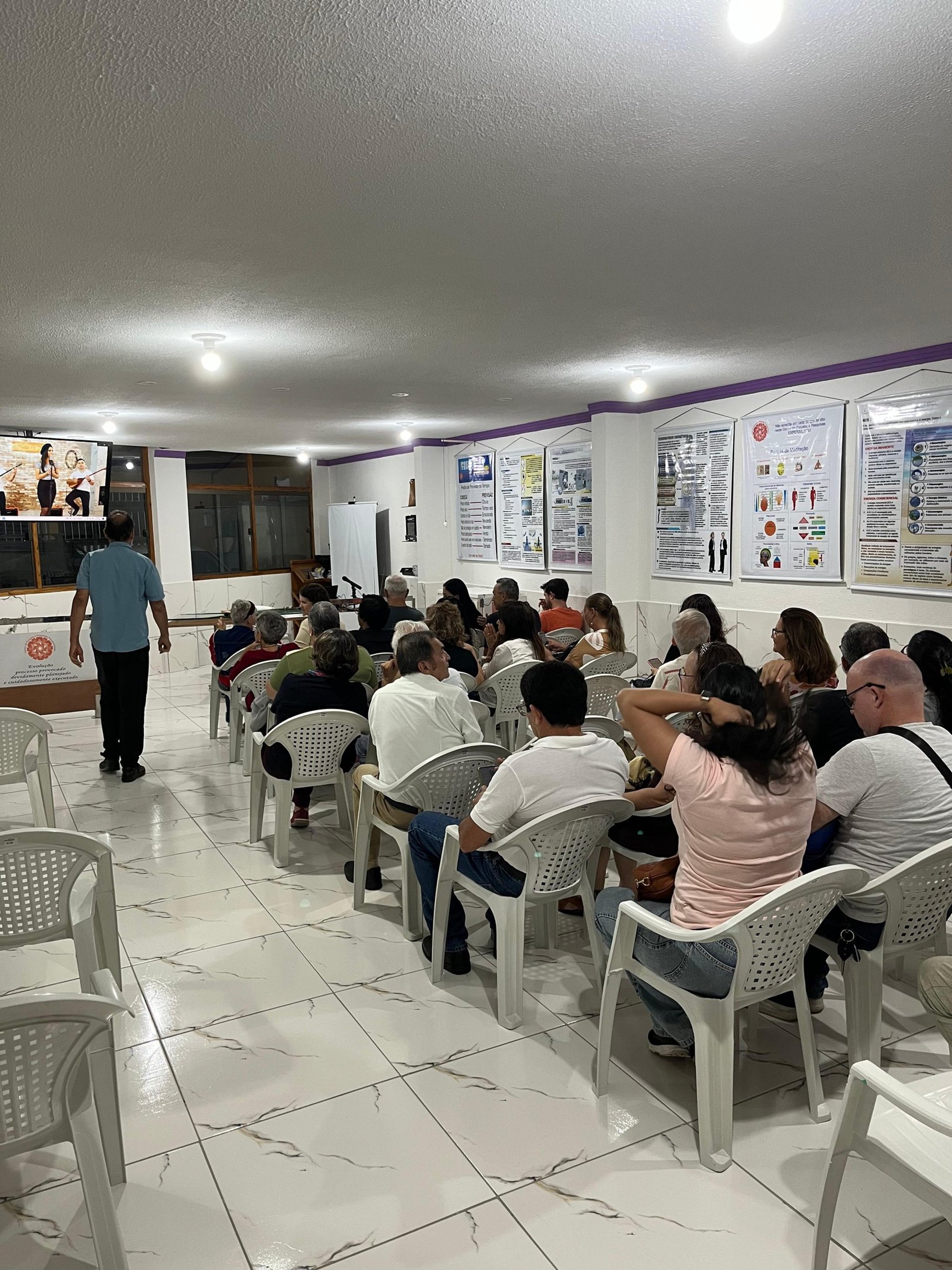 Público reunido em atividade do CEPP-JP